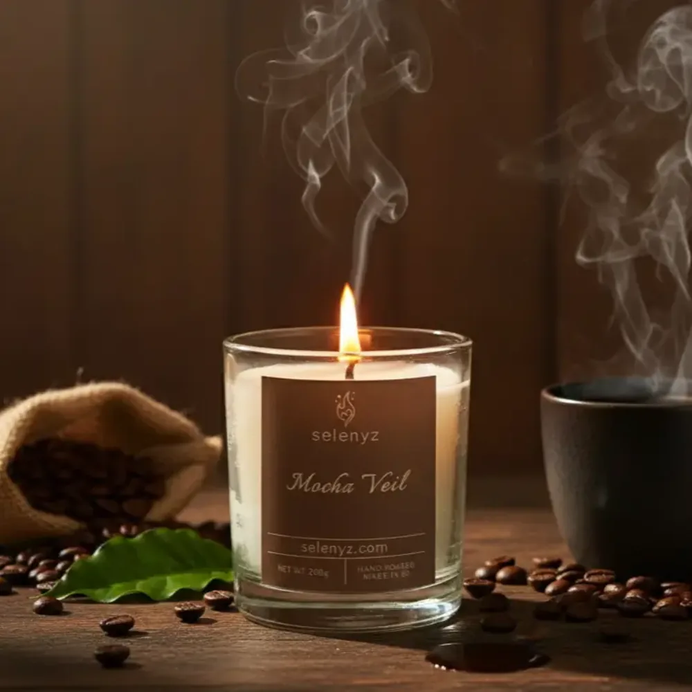 Mocha Veil scented candle